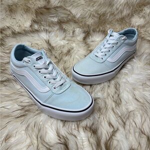 Vans Sky Blue and White Casual Sneakers